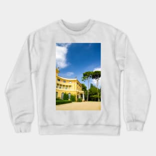 The Pedralbes Royal Palace, Barcelona Crewneck Sweatshirt